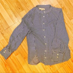 Loft button down blouse